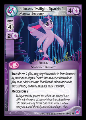 Princess Twilight Sparkle, Magical Seapony